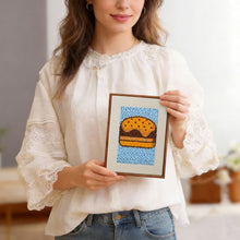 Cargar imagen en el visor de la galería, Punch Needle Kit (4 piezas) con marcos - Favoritos Foodie