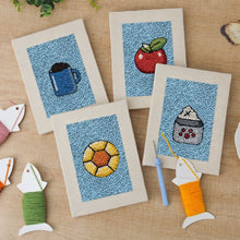 Cargar imagen en el visor de la galería, Punch Needle Kit (4 piezas) con marcos - Delicias de Desayuno 1