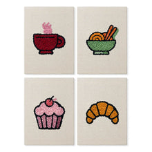 Cargar imagen en el visor de la galería, Punch Needle Kit (4 piezas) con marcos - Delicias de Desayuno 2 Figured'Art