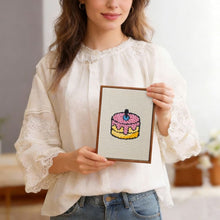 Cargar imagen en el visor de la galería, Punch Needle Kit (4 piezas) con marcos - Delicias de Desayuno 3