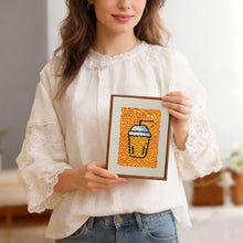 Cargar imagen en el visor de la galería, Punch Needle Kit (4 piezas) con marcos - Comida Sabrosa