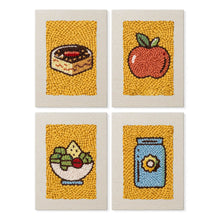 Cargar imagen en el visor de la galería, Punch Needle Kit (4 piezas) con marcos - Pausa para Almorzar Figured'Art