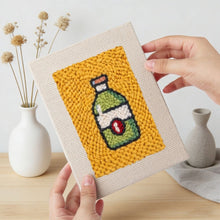 Cargar imagen en el visor de la galería, Punch Needle Kit (4 piezas) con marcos - Ataque de Snacks