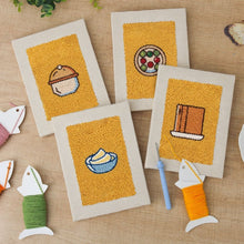 Cargar imagen en el visor de la galería, Punch Needle Kit (4 piezas) con marcos - Delicias Horneadas