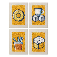 Cargar imagen en el visor de la galería, Punch Needle Kit (4 piezas) con marcos - Delicias Sabrosas Figured'Art
