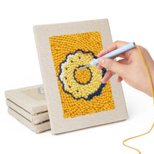 Cargar imagen en el visor de la galería, Punch Needle Kit (4 piezas) con marcos - Delicias Sabrosas