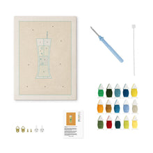 Cargar imagen en el visor de la galería, Punch Needle Kit con marco - Cócteles 1