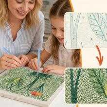 Cargar imagen en el visor de la galería, Punch Needle Kit con marco - Pradera Salvaje