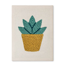 Cargar imagen en el visor de la galería, Punch Needle Kit con marco - Suculenta Soleada Figured'Art