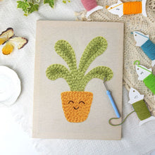 Cargar imagen en el visor de la galería, Punch Needle Kit con marco - Delicia de Hojas