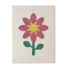 Cargar imagen en el visor de la galería, Punch Needle Kit con marco - Pétalos de Primavera Figured'Art