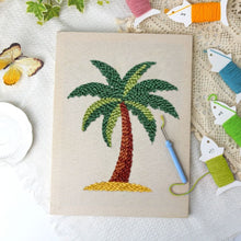 Cargar imagen en el visor de la galería, Punch Needle Kit con marco - Escape a la Isla