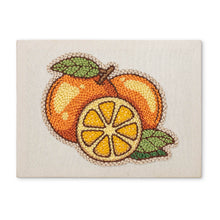 Cargar imagen en el visor de la galería, Punch Needle Kit con marco - Naranjas Frescas Figured'Art