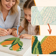 Cargar imagen en el visor de la galería, Punch Needle Kit con marco - Maíz Dorado