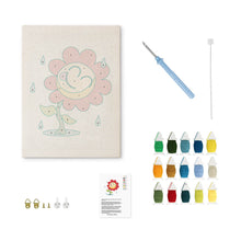 Cargar imagen en el visor de la galería, Punch Needle Kit con marco - Alegría en Día Lluvioso