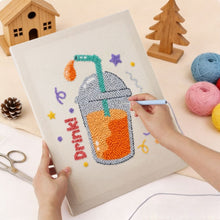 Cargar imagen en el visor de la galería, Punch Needle Kit con marco - Burbujeo y Diversión