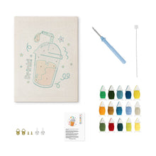 Cargar imagen en el visor de la galería, Punch Needle Kit con marco - Burbujeo y Diversión