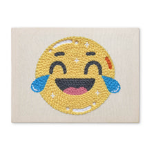 Cargar imagen en el visor de la galería, Punch Needle Kit con marco - Diversión Emoji Figured'Art
