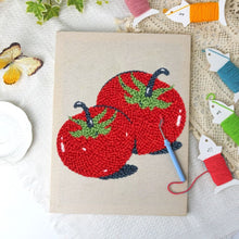 Cargar imagen en el visor de la galería, Punch Needle Kit con marco - Tomates Frescos