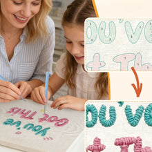 Cargar imagen en el visor de la galería, Punch Needle Kit con marco - You've Got This