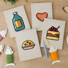 Cargar imagen en el visor de la galería, Punch Needle Kit (4 piezas) con marcos - Favoritos Deliciosos 1