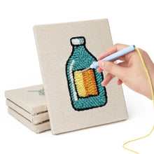 Cargar imagen en el visor de la galería, Punch Needle Kit (4 piezas) con marcos - Favoritos Deliciosos 1