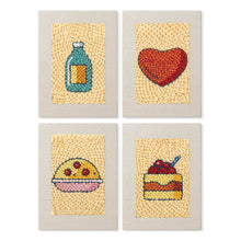 Cargar imagen en el visor de la galería, Punch Needle Kit (4 piezas) con marcos - Favoritos Deliciosos 2 Figured'Art