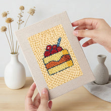 Cargar imagen en el visor de la galería, Punch Needle Kit (4 piezas) con marcos - Favoritos Deliciosos 2