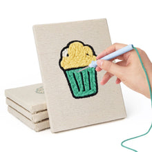 Cargar imagen en el visor de la galería, Punch Needle Kit (4 piezas) con marcos - Colección Bocados Sabrosos 1