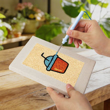 Cargar imagen en el visor de la galería, Punch Needle Kit (4 piezas) con marcos - Colección Bocados Sabrosos 2