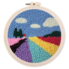 Cargar imagen en el visor de la galería, Punch Needle Campo de tulipanes