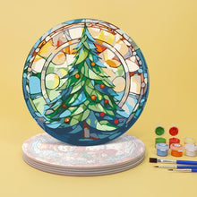 Cargar imagen en el visor de la galería, Sets de mesa Pintar por números 20 cm (6 piezas) - Regalo de Navidad Creativo