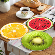 Cargar imagen en el visor de la galería, Pintar por números Sets de Mesa 20 cm (6 piezas) - Rodajas de Frutas Tropicales