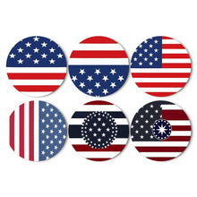 Cargar imagen en el visor de la galería, Pintar por números Juegos de Mesa 20 cm (6 piezas) - Bandera Americana