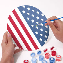 Cargar imagen en el visor de la galería, Pintar por números Juegos de Mesa 20 cm (6 piezas) - Bandera Americana