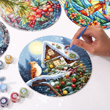 Cargar imagen en el visor de la galería, Sets de mesa Pintar por números 20 cm (4 piezas) - Vacaciones y Naturaleza