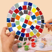 Cargar imagen en el visor de la galería, Sets de Mesa Pintar por números 20 cm (6 piezas) - Geométrico Moderno