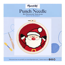 Cargar imagen en el visor de la galería, Punch Needle Santa Claus
