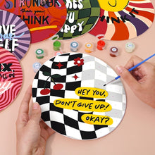 Cargar imagen en el visor de la galería, Pintar por números Sets de Mesa 20 cm (6 piezas) - Cita Motivadora