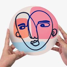 Cargar imagen en el visor de la galería, Pintar por números Juegos de Mesa 20 cm (6 piezas) - Rostro Abstracto Moderno