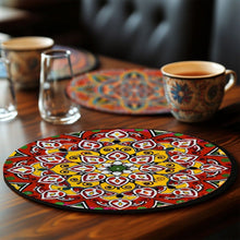Cargar imagen en el visor de la galería, Pintar por números Juegos de Mesa 20 cm (6 piezas) - Mandala Bohemio Redondo