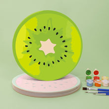 Cargar imagen en el visor de la galería, Pintar por números Juegos de Mesa 20 cm (6 piezas) - Rodajas de Frutas Coloridas