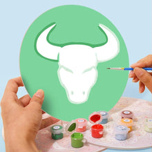 Cargar imagen en el visor de la galería, Pintar por números Juegos de Mesa 20 cm (12 piezas) - Serie Signos del Zodiaco 2