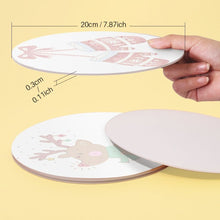 Cargar imagen en el visor de la galería, Pintar por números Salvamanteles 20 cm (4 piezas) - Manoplas y Reno Acogedores