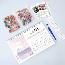 Cargar imagen en el visor de la galería, Calendario Pintura por Números 2026 - Monumentos Famosos