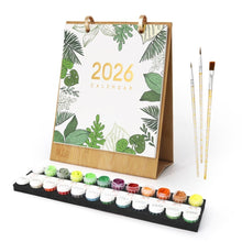Cargar imagen en el visor de la galería, Calendario Pintura por Números 2026 - Plantas de Interior en Maceta Figured'Art