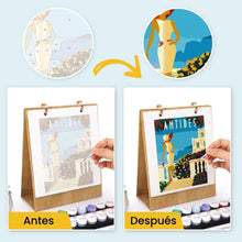 Cargar imagen en el visor de la galería, Calendario Pintura por Números 2026 - Viaje por el Mundo