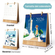 Cargar imagen en el visor de la galería, Calendario Pintura por Números 2026 - Viaje por el Mundo