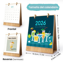 Cargar imagen en el visor de la galería, Calendario Pintura por Números 2026 - Cócteles Clásicos