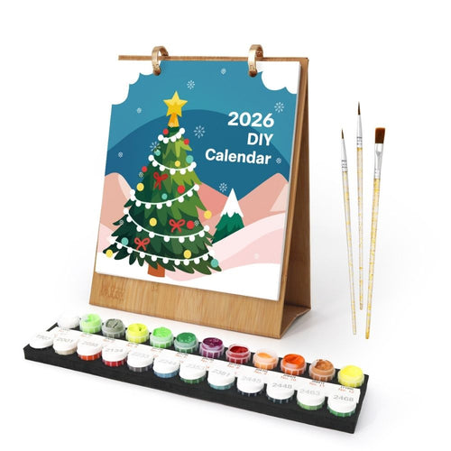 Calendario Pintura por Números 2026 - Lo Mejor de la Navidad Figured'Art